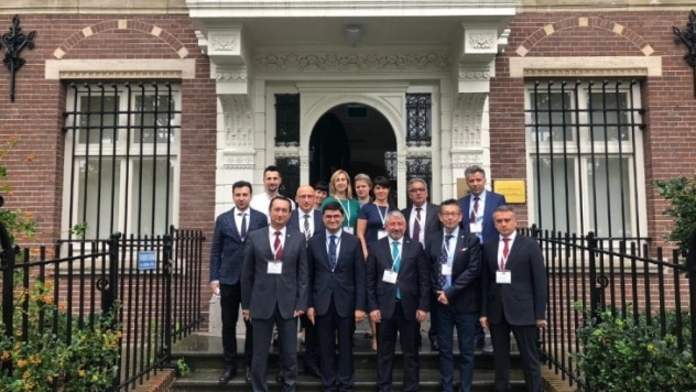 Çorum heyetinden Amsterdam'da