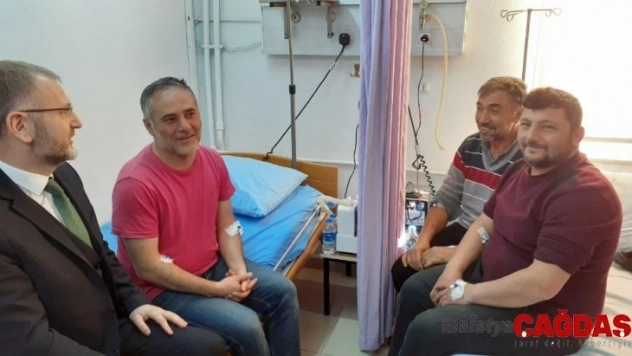 Çukurca Belediye Başkanı Emin Taşgın'a tebrikler yağıyor