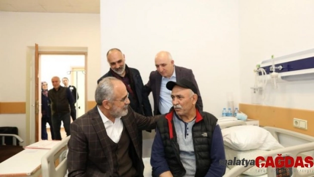 Cumhurbaşkanı Başdanışmanı Topçu'dan eski dava arkadaşına ziyaret