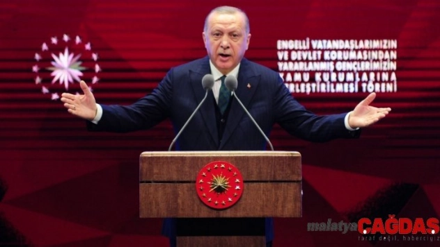 Cumhurbaşkanı Erdoğan: '2020 yılının erişilebilirlik yılı olarak ilan edilmesinde fayda görüyorum'