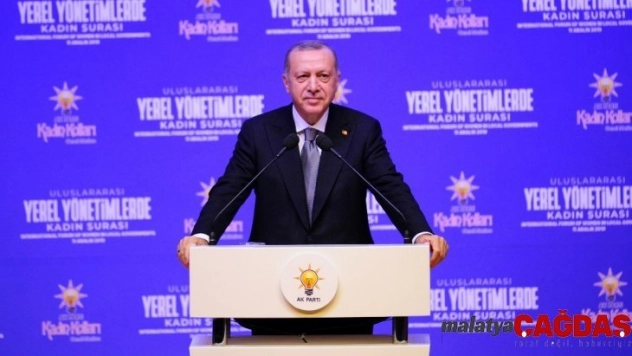 Cumhurbaşkanı Erdoğan: 'Çalışmak kadının aile içindeki önemine ortadan kaldırmaz'