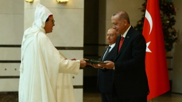 Cumhurbaşkanı Erdoğan, Fas Büyükelçisini kabul etti