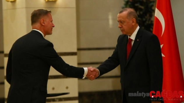 Cumhurbaşkanı Erdoğan, Finlandiya Büyükelçisini kabul etti