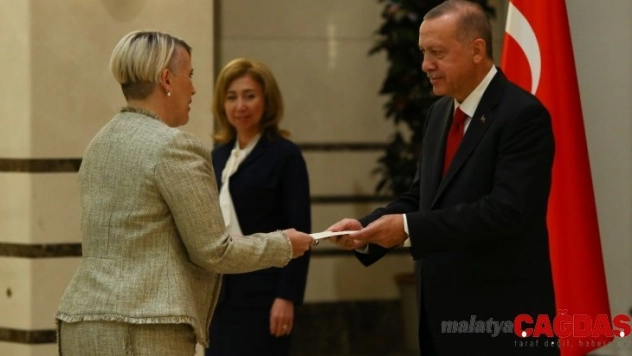 Cumhurbaşkanı Erdoğan, İrlanda Büyükelçisini kabul etti