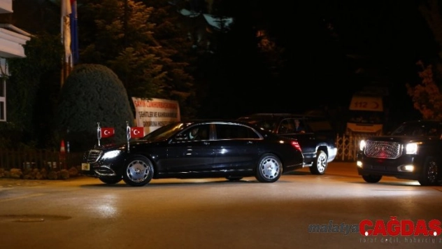 Cumhurbaşkanı Erdoğan Kızılcahamam'a geldi