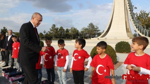 Cumhurbaşkanı Erdoğan, Samsunlu öğrencilerle bir araya geldi