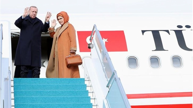 Cumhurbaşkanı Erdoğan Suudi Arabistan'a gitti