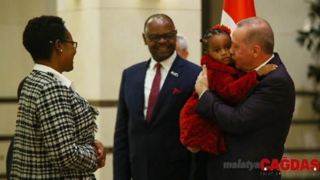 Cumhurbaşkanı Erdoğan, Zimbabve Büyükelçisini kabul etti