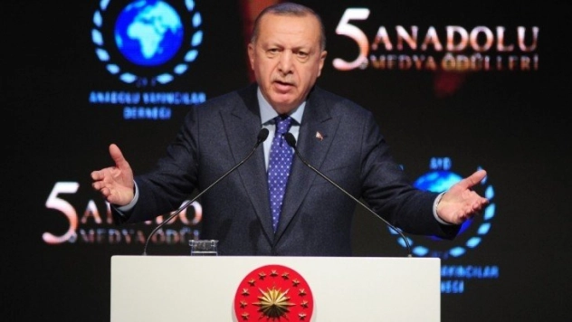 Cumhurbaşkanı Erdoğan'dan ABD'nin sözde barış planına tepki