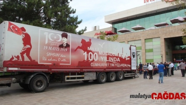 Cumhuriyet Tırı Malatya'da