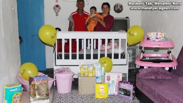 Darende'de çocukların mutluluğu