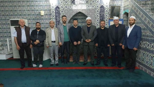 Darende'de hatimle son teravih tamamlandı