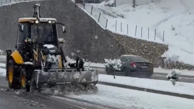 Darende'de kar alarmı