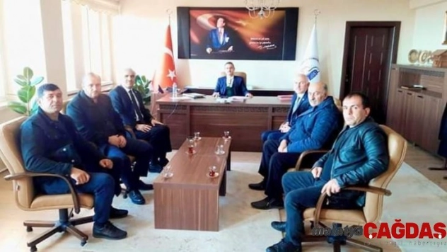 DATÜB Genel Sekreteri Uçar, Erzincan'da görüşmeler yaptı