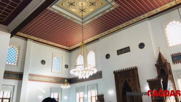 Dedeoğlu camii yeni ihtişamı ile ibadete açıldı