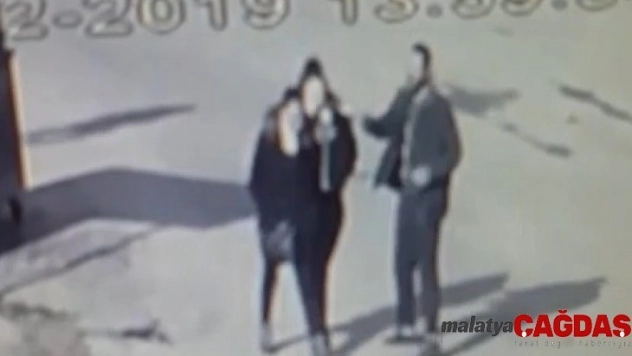 Dehşet anları güvenlik kamerasında