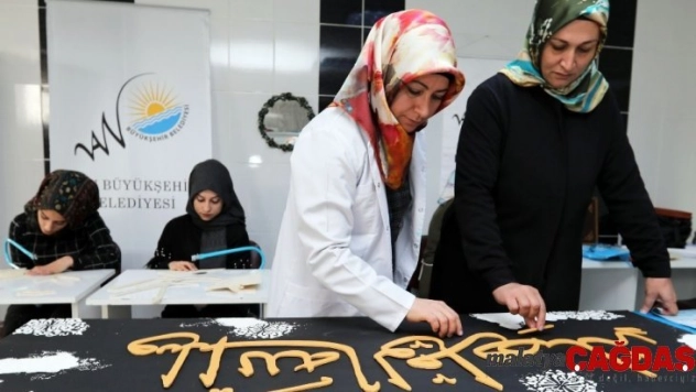 Dekoratif ahşap kursuna yoğun ilgi