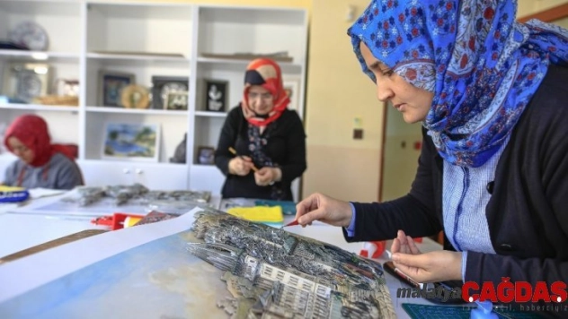 Denizli'de 'DENMEK' kadınlara umut olmaya devam ediyor