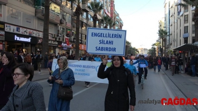 Denizli'de 3 Aralık Dünya Engelliler Günü'ne özel 'Farkındalık Yürüyüşü' düzenlendi
