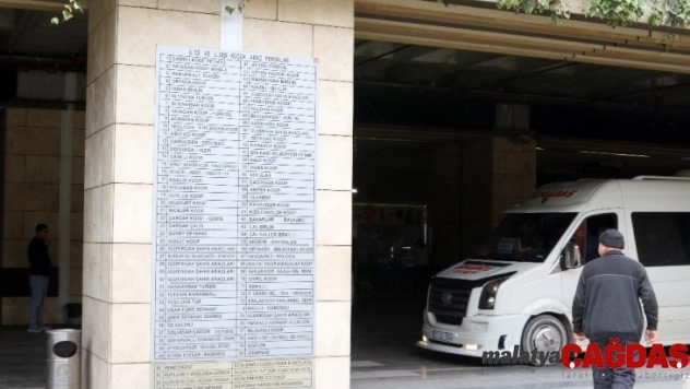 Denizli'de ilçe minibüslerine zam