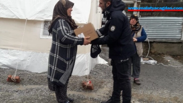 Deprem bölgesinde yağış ve soğuk uyarısı