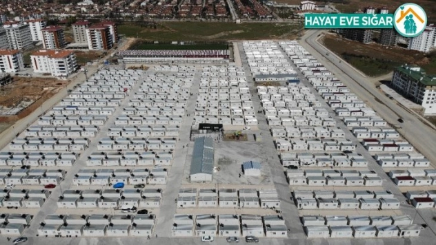 Depremzede bin 640 aile konteyner kentlere yerleşti, nakdi yardım 93 milyonu geçti