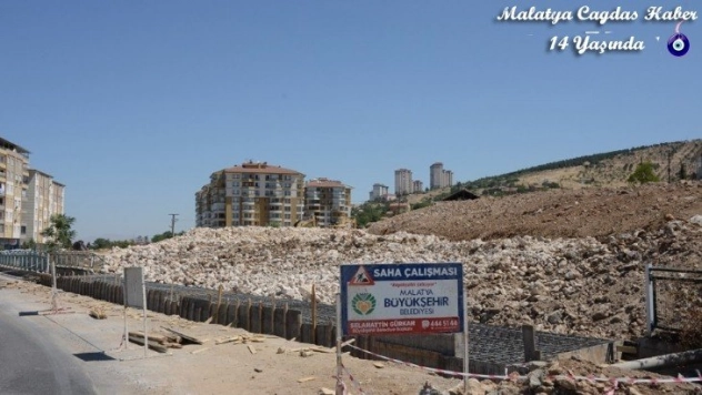 Derme Kanalı'nın üzeri kapatılıyor