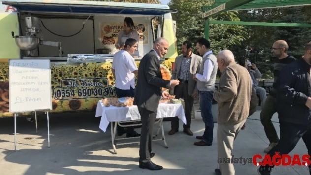 DESMÜD vefat eden üyesi için lokma döktürdü