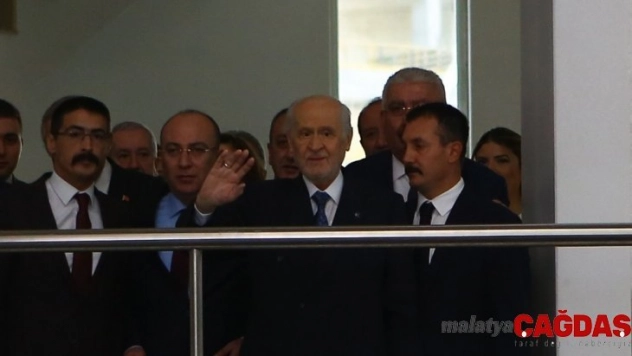 Devlet Bahçeli parti genel merkezine geldi