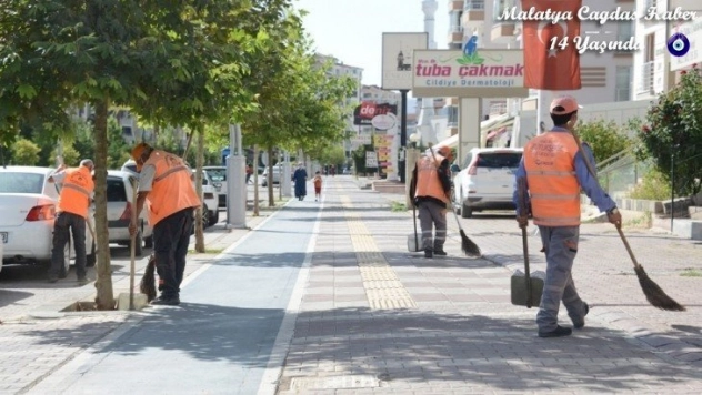 Mıhlıtut'ta temizlik çalışmaları tamamlandı