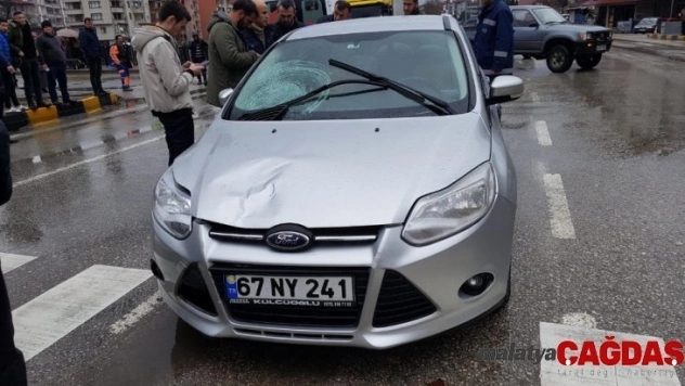 Devrek'te trafik kazası: 1 yaralı