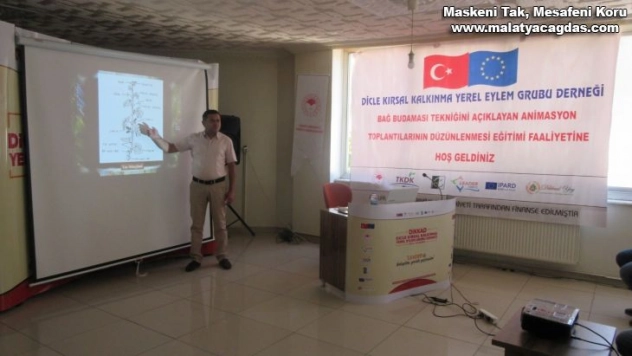 DİKKAD'dan Dicle'deki ürütecilere eğitim