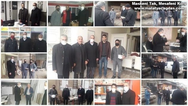 Diriliş Hareketi, Ağaç Sanayi Esnaflarına Tatlı İkramında Bulundu