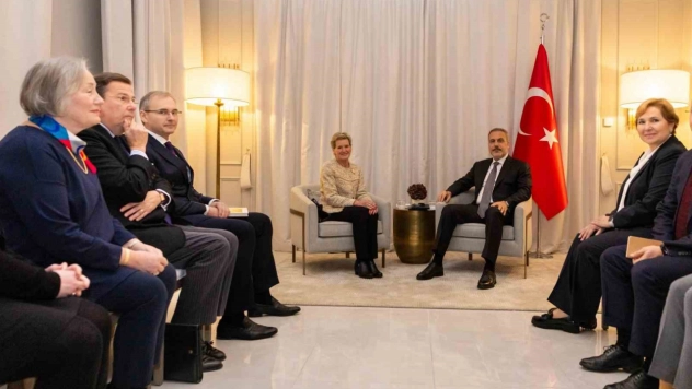 Dışişleri Bakan Fidan Finlandiya'da