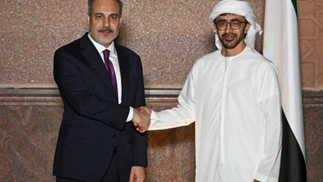 Dışişleri Bakanı Fidan, BAE'li mevkidaşı ile görüştü