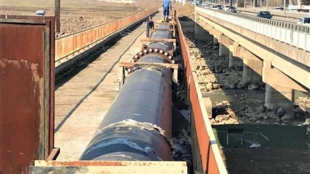 DİSKİ 49 mahalleye su sağlayan çelik borularda bakım-onarım çalışması yaptı