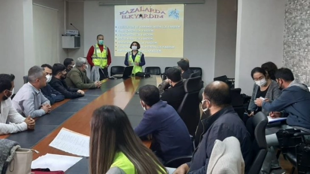 DİSKİ'den 737 personeline iş sağlığı ve güvenliği eğitimi