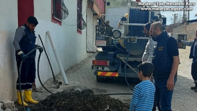 DİSKİ'nin çalışmaları Silvan'da vatandaşı memnun ediyor