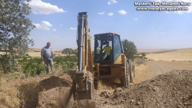 DİSKİ yeni yerleşim alanlarına kanalizasyon şebekesi döşüyor