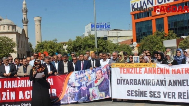 Diyarbakır Annelerine Malatya'dan destek sürüyor