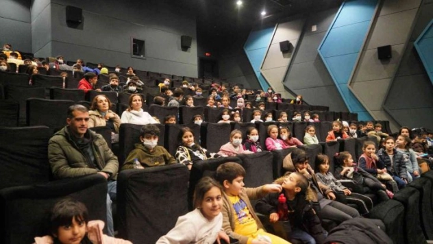 Diyarbakır'da 1 yılda 8 bin 640 öğrenci sinema keyfi yaşadı