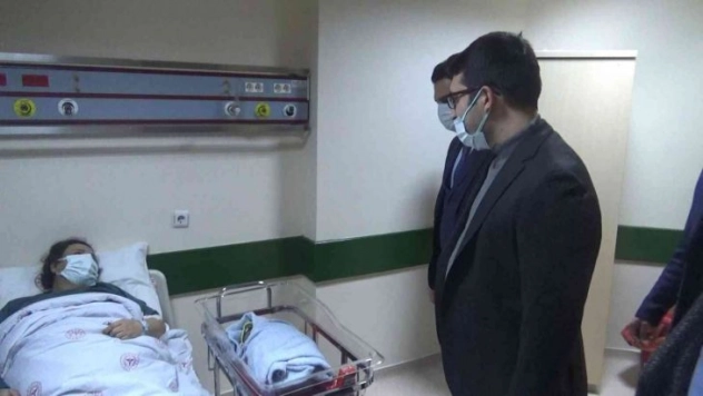 Diyarbakır'da 2022 yılının ilk bebeği 'Muhammed Geylani' oldu