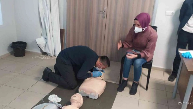 Diyarbakır'da ilk yardım eğitimi