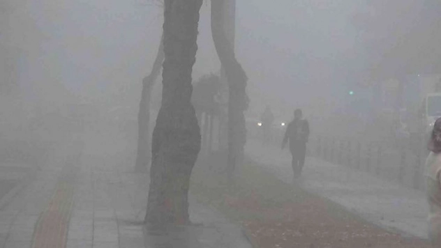 Diyarbakır'da sis hayatı olumsuz etkiledi