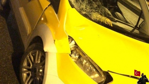 Diyarbakır'da ticari taksinin çarptığı zabıta memurunun beyin ölümü gerçekleşti