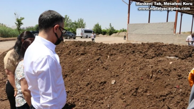 Diyarbakır'da Topraktan Toprağa Organik Atıkların Geri Dönüştürülmesi Projesi hayata geçirildi
