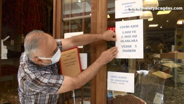 Diyarbakırlı esnaftan aşıya destek