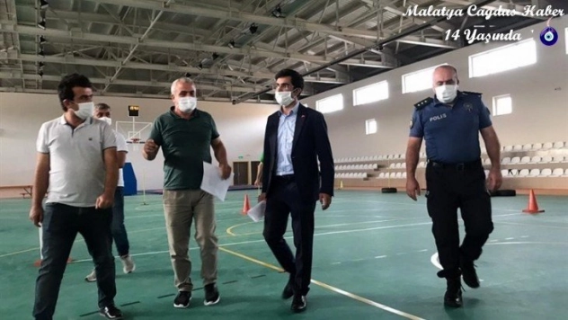 Doğanşehir spor salonu tamamlandı