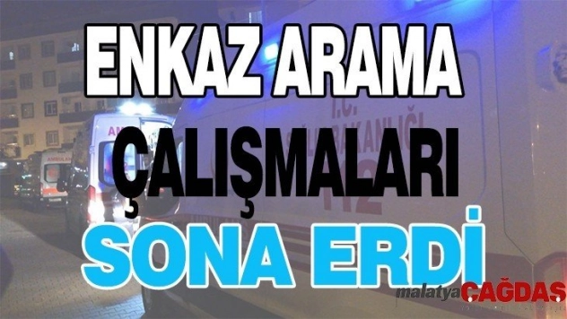 Doğanyol'da enkaz arama çalışmaları sona erd