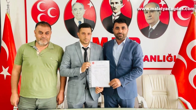 Doğanyol İlçe Teşkilatı'nda Bayrak Değişimi